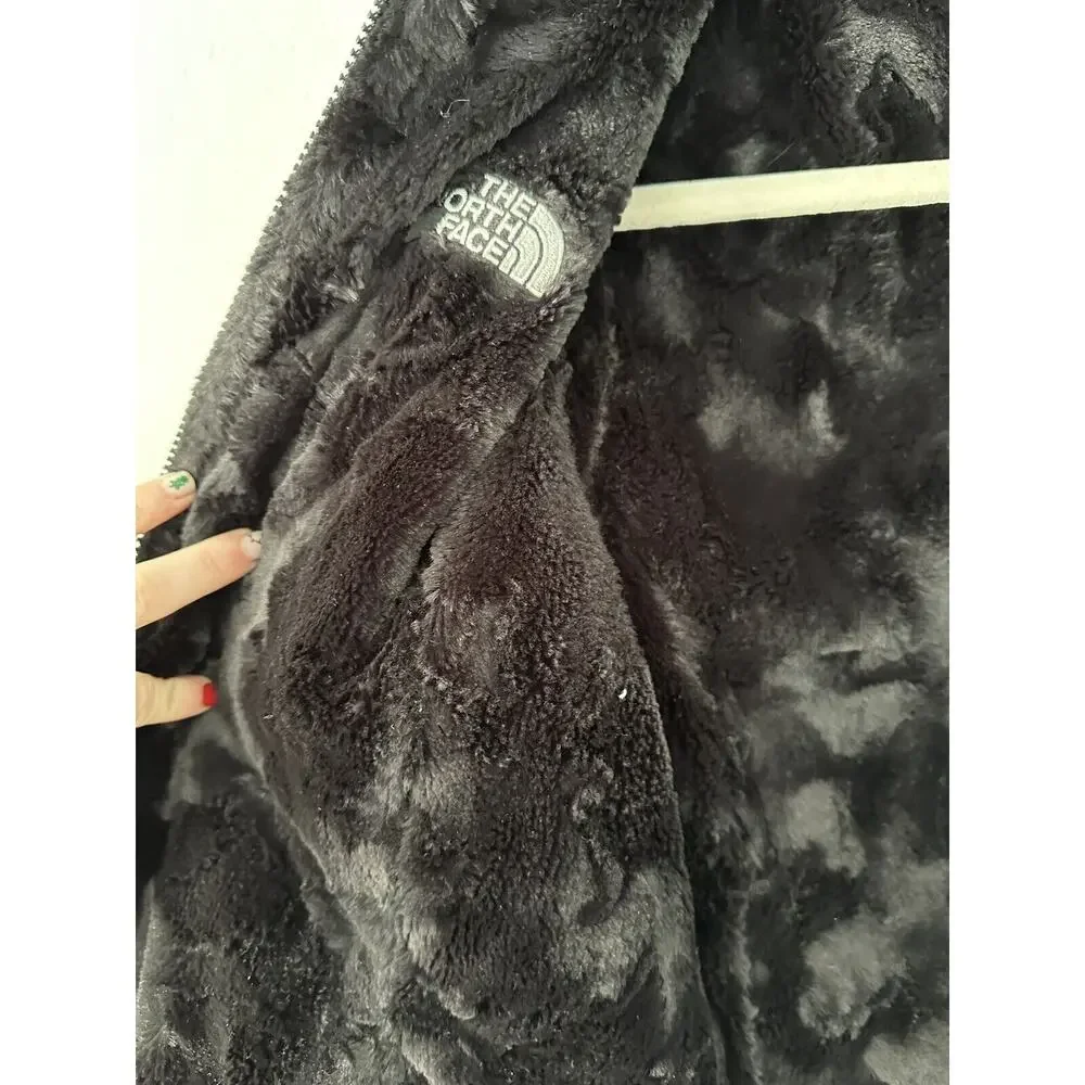 The North Face Black Reversible Jacket Small Sherpa